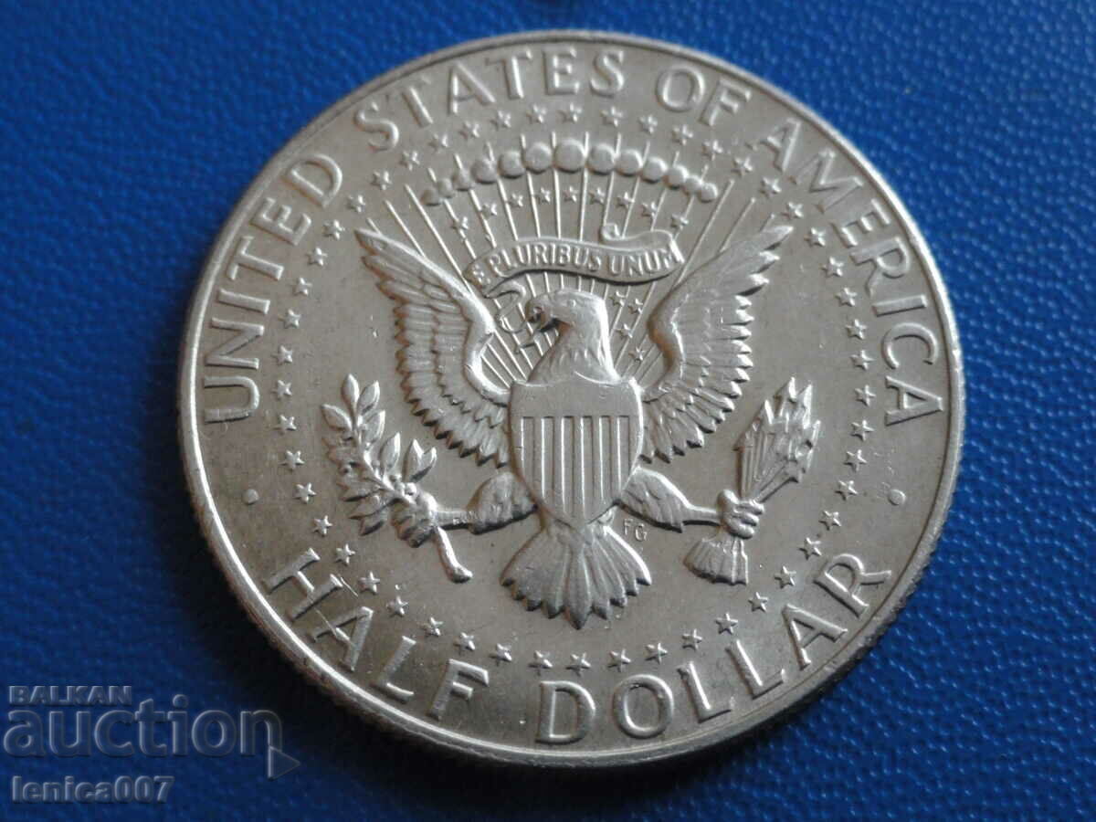 SUA 1967 - 1/2 dolar - 6 SUA 1967 - 1/2 dolar - 6