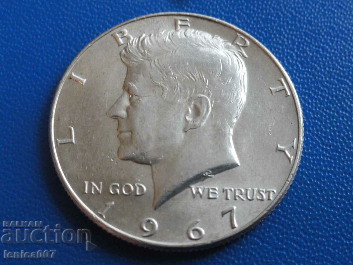 USA 1967 - 1/2 dollar