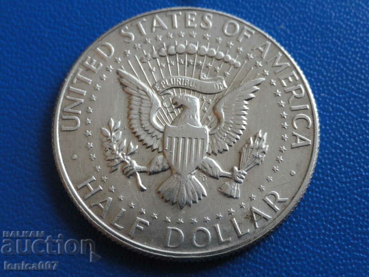 ΗΠΑ 1968 - 1/2 δολάριο (D) - 6 ΗΠΑ 1968 - 1/2 δολάριο (D) - 6