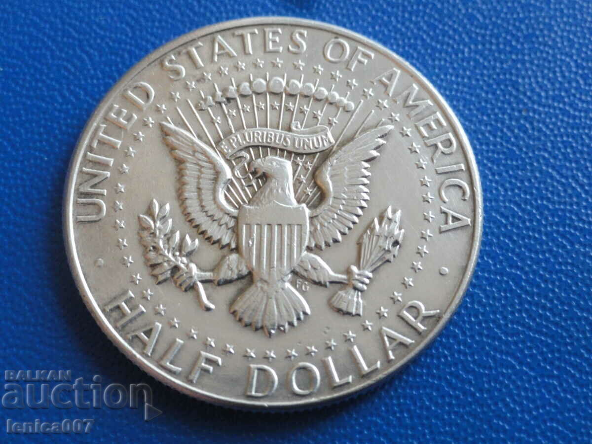 SUA 1964 - 1/2 dolar cu preț 43.00 BGN | € 21.99 SUA 1964 - 1/2 dolar cu preț 43.00 BGN | € 21.99