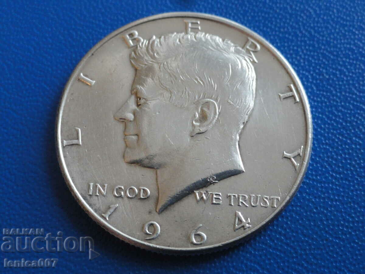 Auction USA 1964 - 1/2 dollar Auction USA 1964 - 1/2 dollar