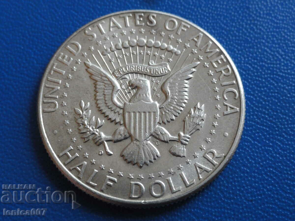 USA 1964 - 1/2 dollar (D) - 6 USA 1964 - 1/2 dollar (D) - 6