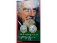 Austria-50 shillings 1998-Konrad Lorenz-zoologist and ornithologist