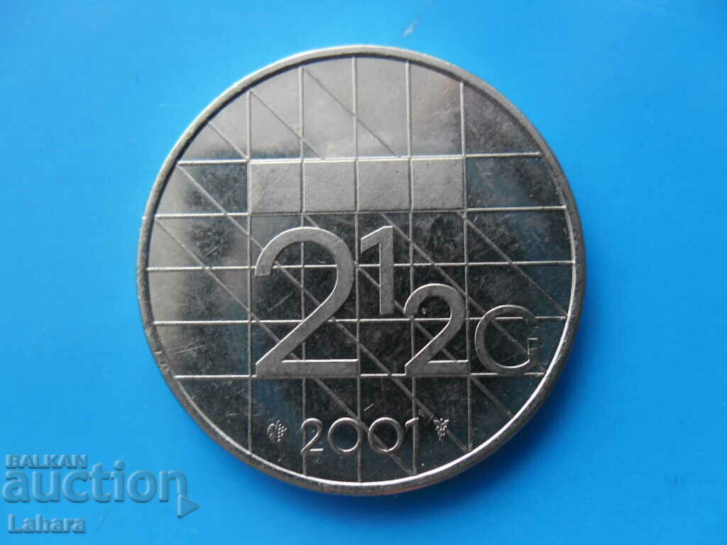 2 1/2 guilders 2001 Netherlands