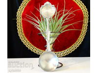 Lingură de cositor, pentru nuntă de cositor, gravură, fotografie