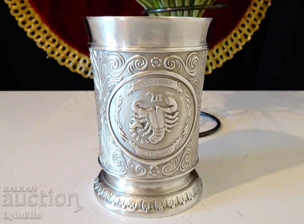 Delivery of Tin cup, paintings Lovers, Fortune, Scorpio.