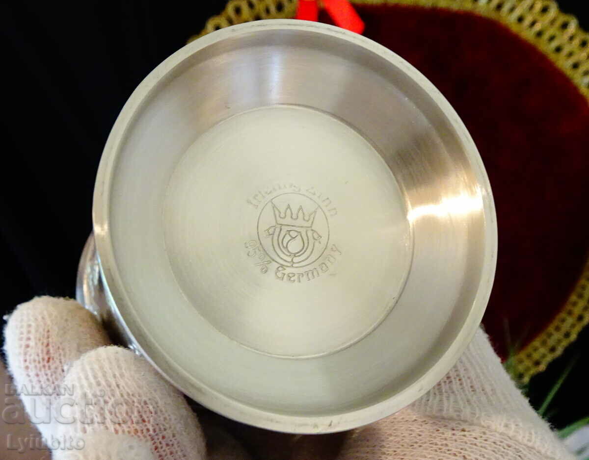 Tin cup, paintings Lovers, Fortune, Scorpio. - 7