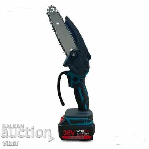 Licitație Set 4 în 1 Ferăstrău fără fir 16 cm bară, polizor unghiular 125 MM,