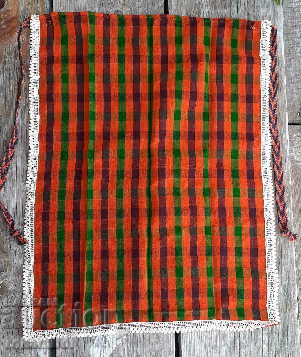 Authentic costume apron with a wide bow Authentic costume apron with a wide bow