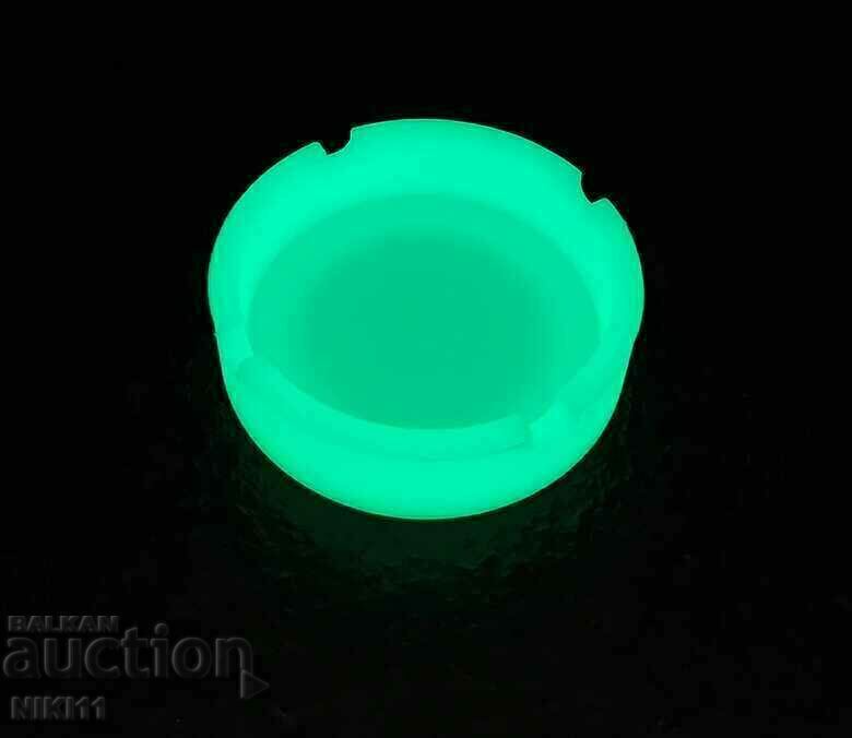 Glowing Ashtray, Luminescent Fluorescent Ashtray