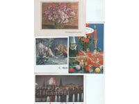 4 pcs. mail cards from the 60s of the USSR. Excellent, traveled