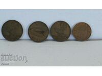 LOT OF RARE COINS 1940 B Z C !!!!!