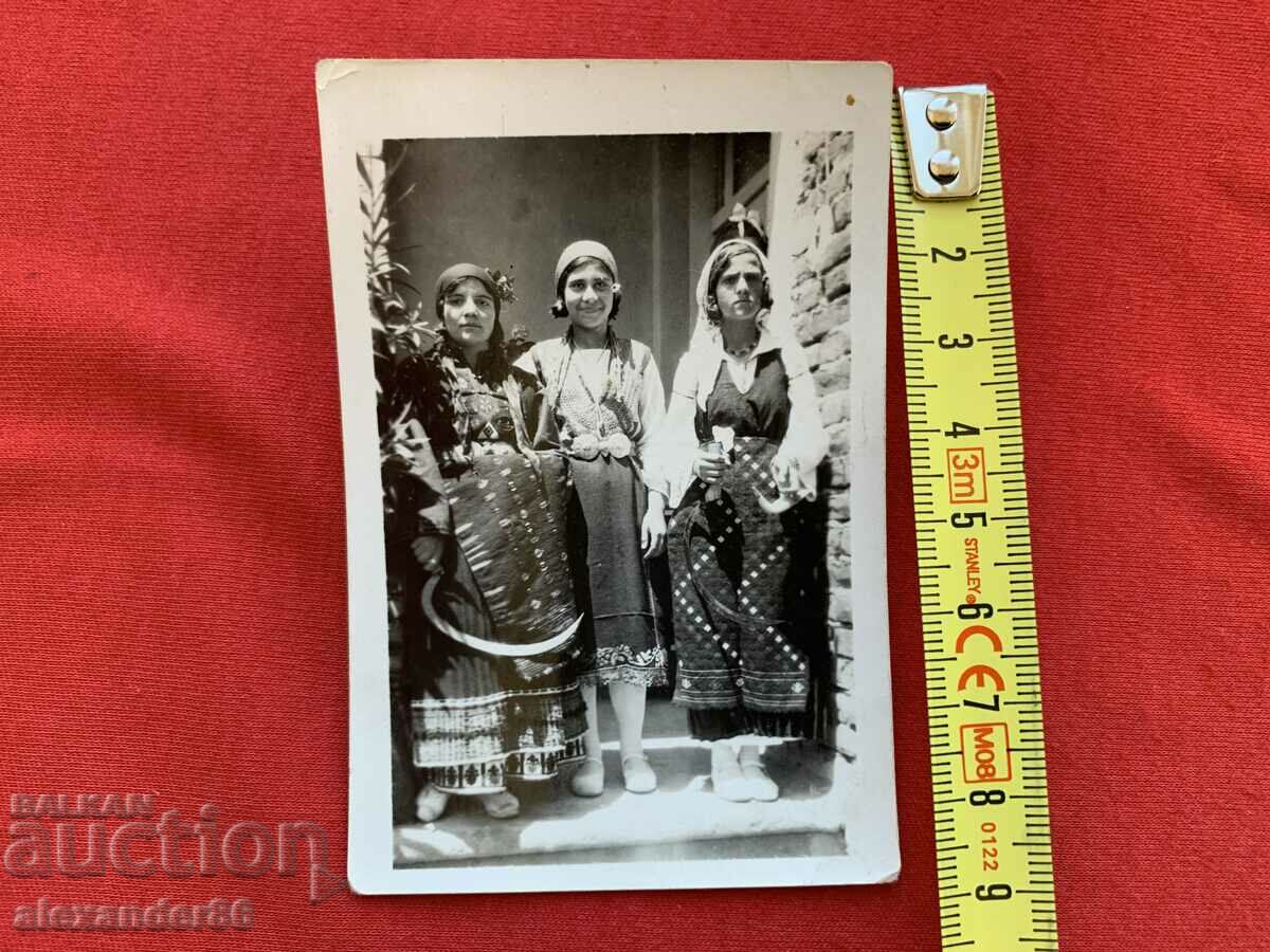 Delivery of Costumes Burgas 1933 old photo
