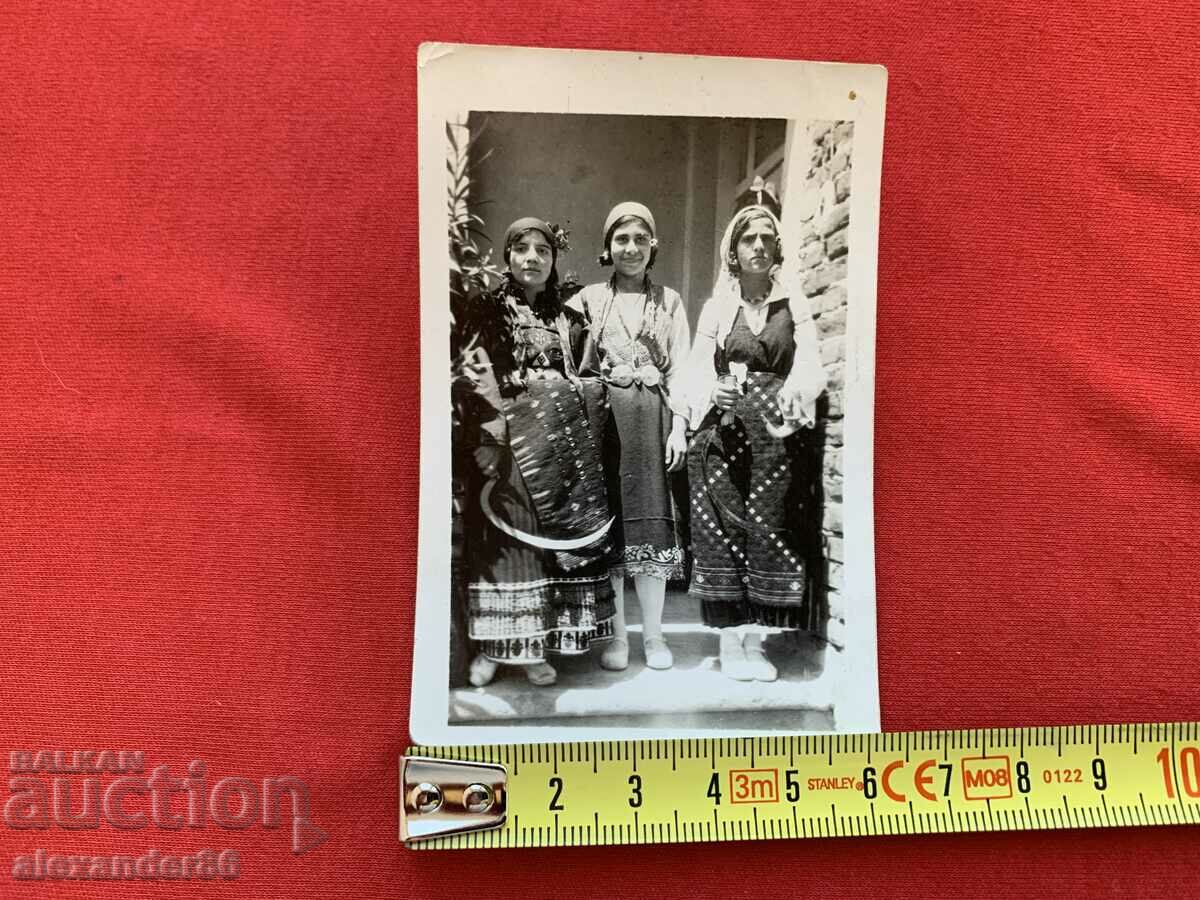 Costumes Burgas 1933 old photo - 5