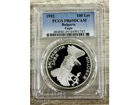 100 BGN 1992 PR 69 DCAM Eagle