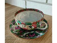 Lot Chinese bone china 5 pcs.