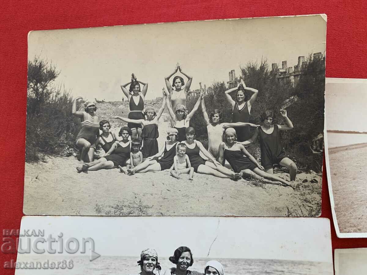 Beach women 1930s four old photos one of Anhialo with price 15.00 BGN | € 7.67 Beach women 1930s four old photos one of Anhialo with price 15.00 BGN | € 7.67