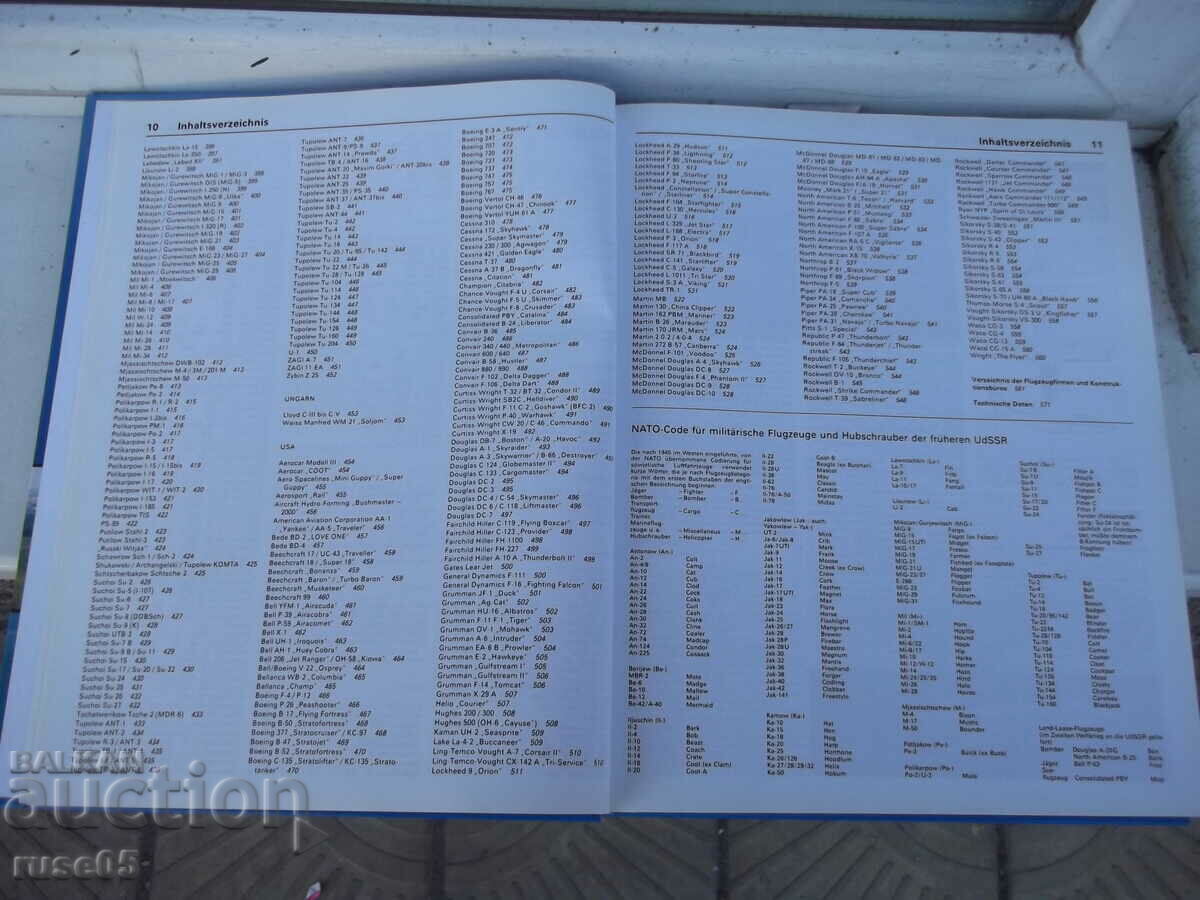 Delivery of Book "Das große FLUGZEUG TYPENBUCH" - 612 pages. Delivery of Book "Das große FLUGZEUG TYPENBUCH" - 612 pages.