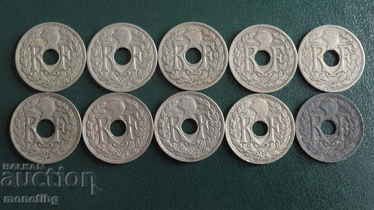 France 1918-41 - 10 centimes (10 pieces) - 6 France 1918-41 - 10 centimes (10 pieces) - 6