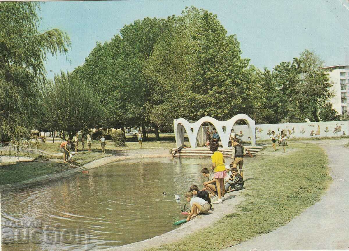 Bulgaria - Orașul Burgas Primorska Garden 1972