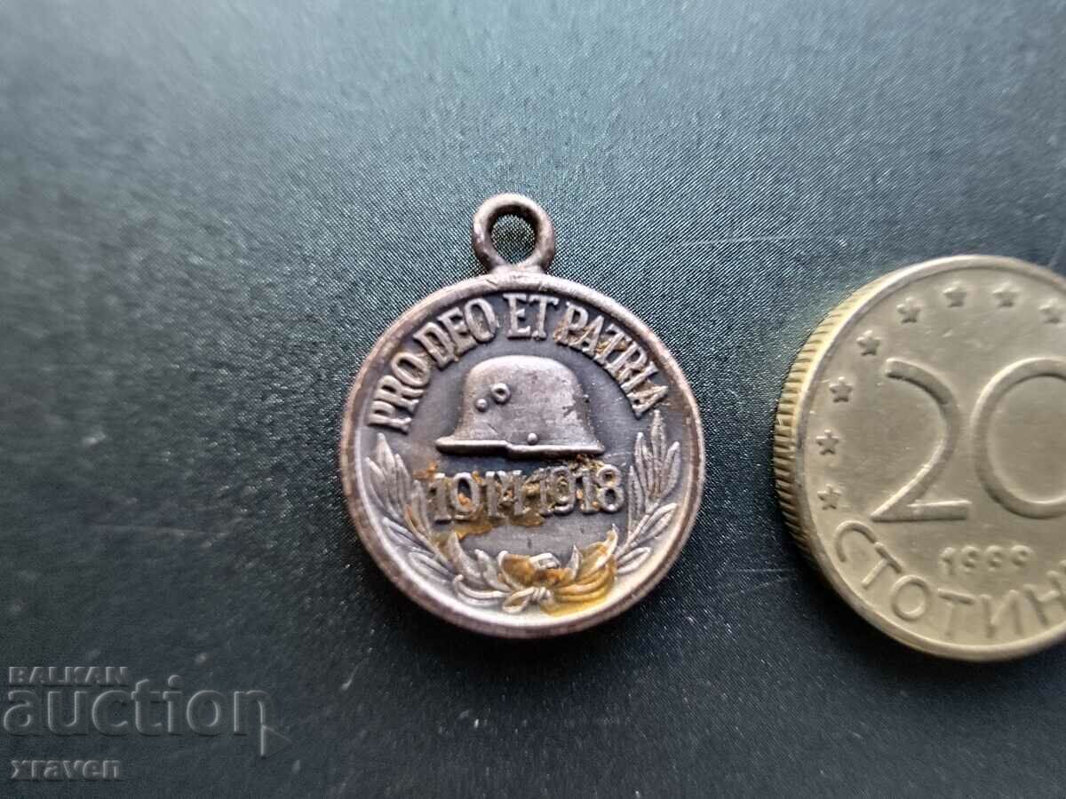 miniature Austro-Hungarian veteran medal PSV with price 50.00 BGN | € 25.56 miniature Austro-Hungarian veteran medal PSV with price 50.00 BGN | € 25.56