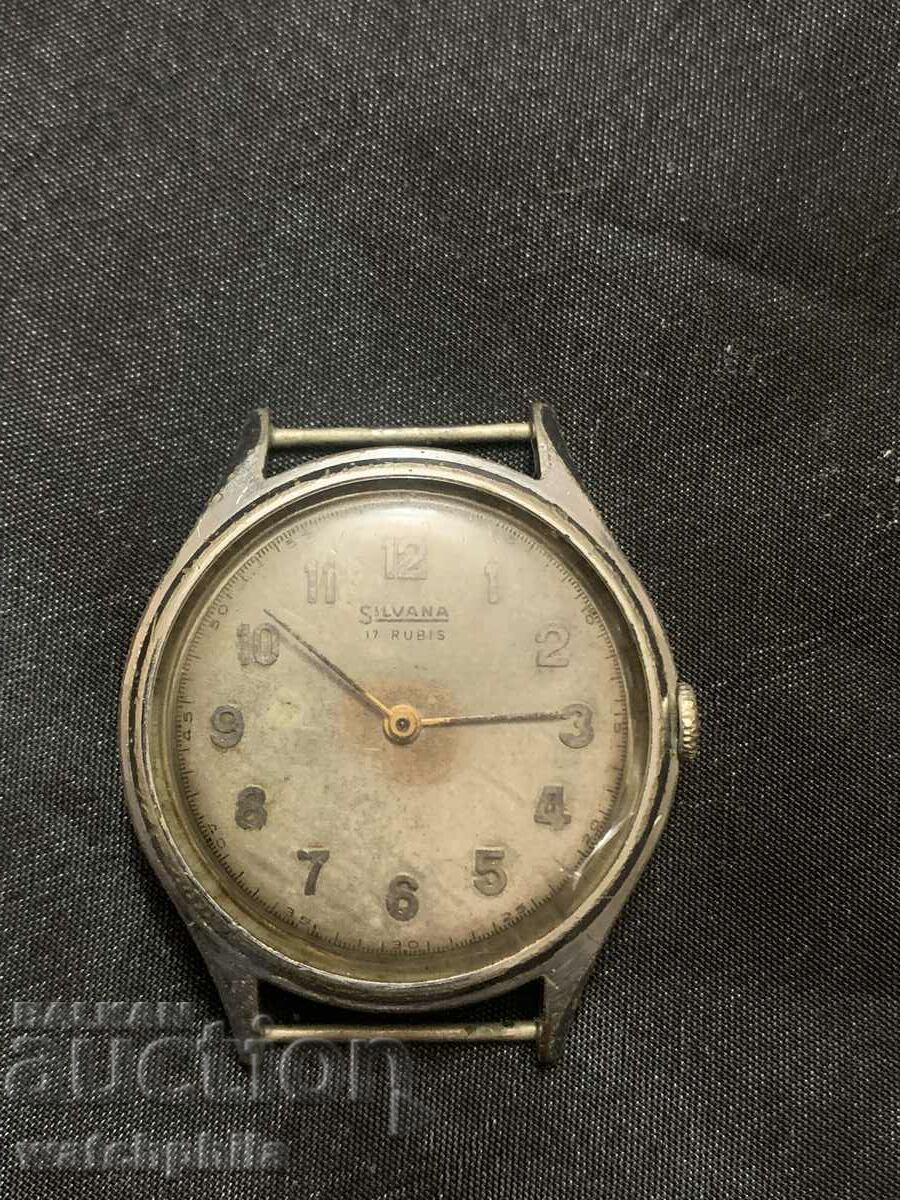 Silvana Military Type Rare Men's Watch. It works