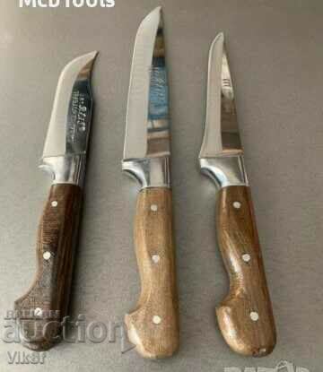 Auction Set of butcher knives 3 pcs. Auction Set of butcher knives 3 pcs.