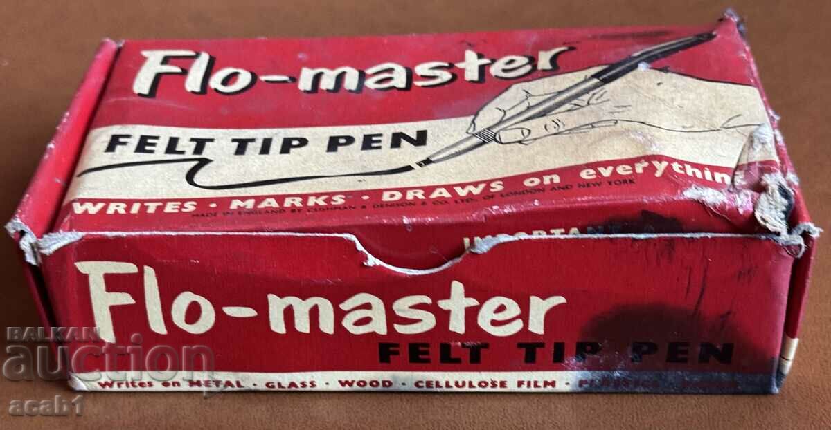 Flo Master/Flo Master Κατασκευάζεται στην Αγγλία με τιμή 44.99 BGN | € 23.00 Flo Master/Flo Master Κατασκευάζεται στην Αγγλία με τιμή 44.99 BGN | € 23.00