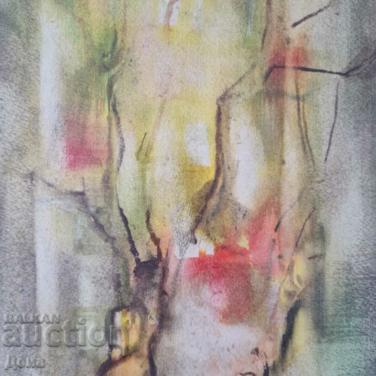 Grigoris Pimpas watercolor 1986 - 6 Grigoris Pimpas watercolor 1986 - 6