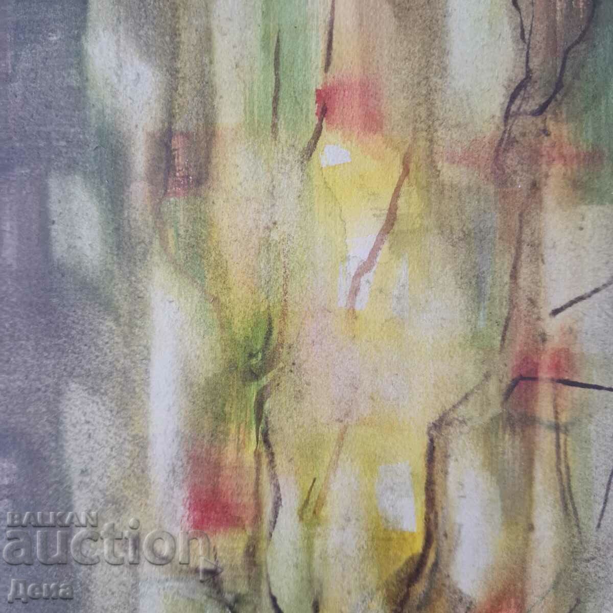 Grigoris Pimpas watercolor 1986 - 7 Grigoris Pimpas watercolor 1986 - 7