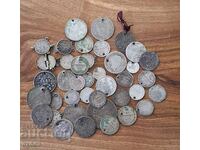 Large lot of silver coins / BZC!