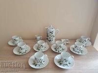 French porcelain coffee service LIMOGES