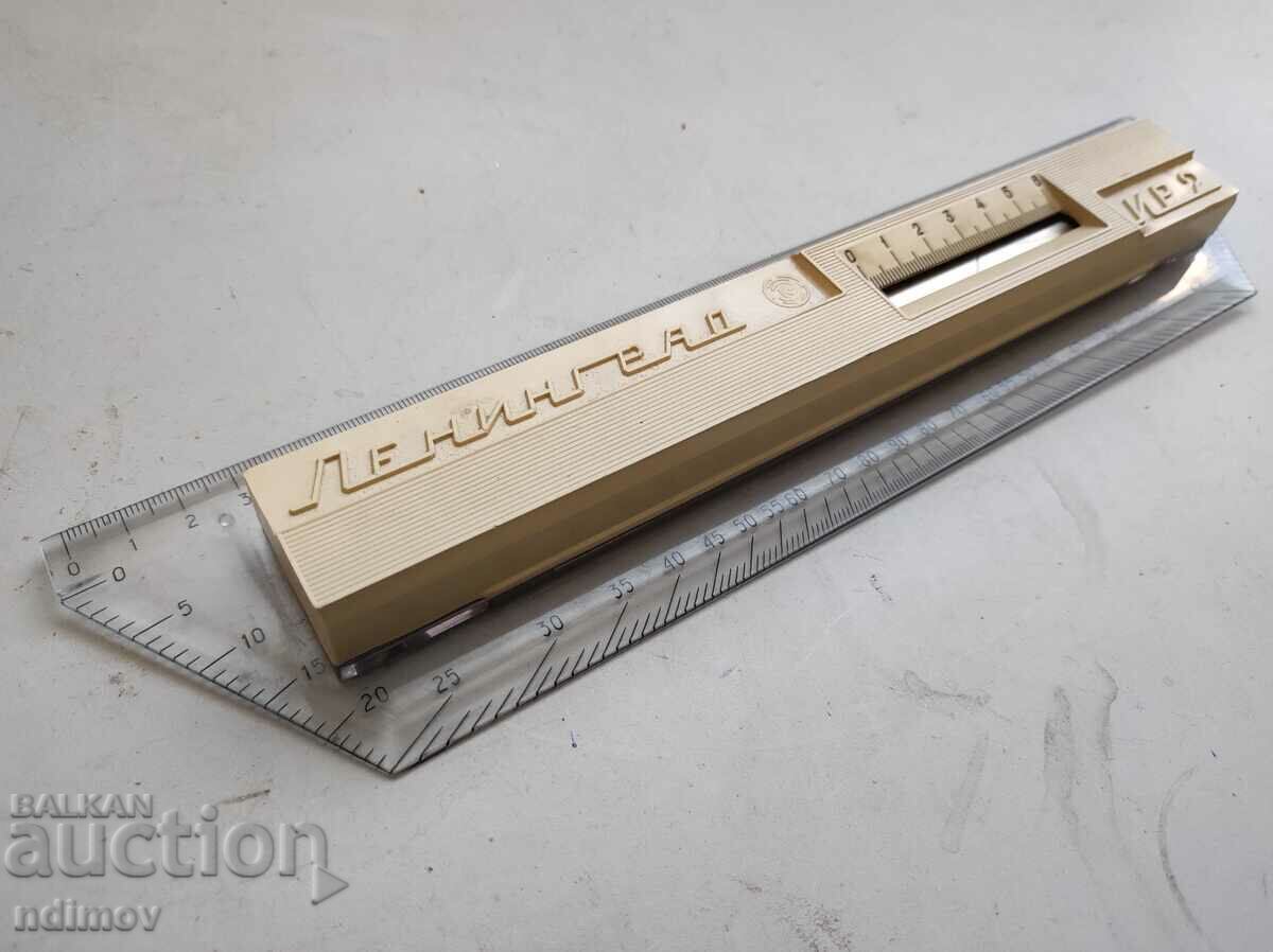 Ruler for quickly drawing parallel lines Russian USSR Ruler for quickly drawing parallel lines Russian USSR