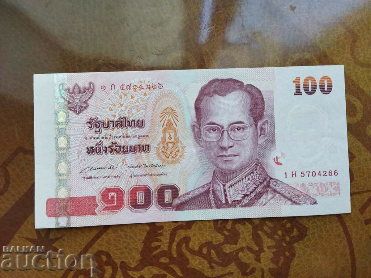 Thailand 100 baht quality UNC 2005