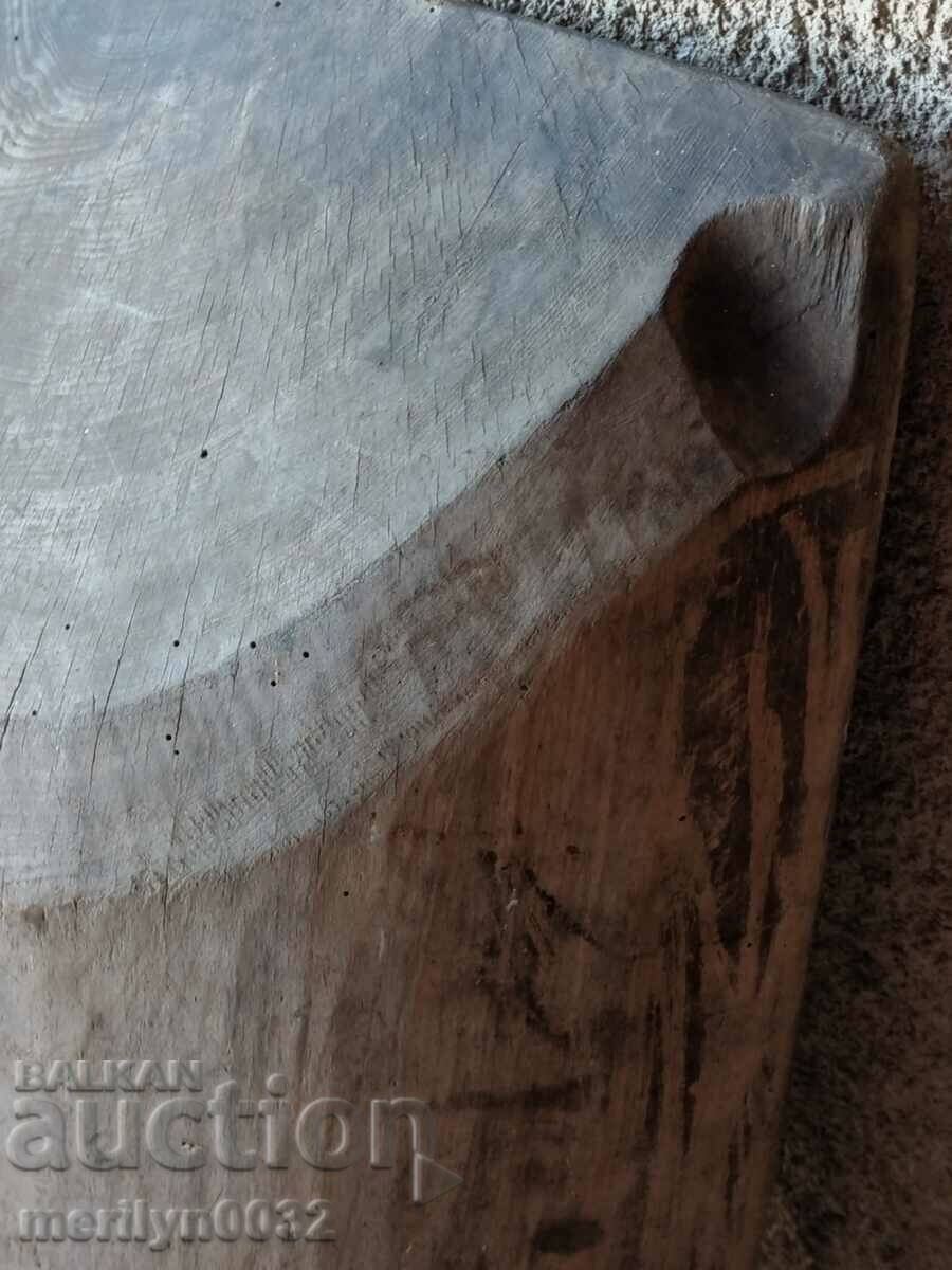 Παλιά ξύλινη γούρνα, ξύλινη, κομοδίνο, λεκάνη, πιρόμα - 6 Παλιά ξύλινη γούρνα, ξύλινη, κομοδίνο, λεκάνη, πιρόμα - 6