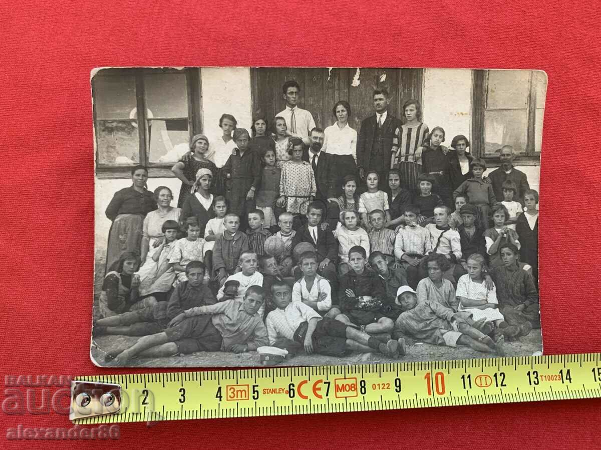 Delivery of Village of Bistrica, 1924, old photo Delivery of Village of Bistrica, 1924, old photo