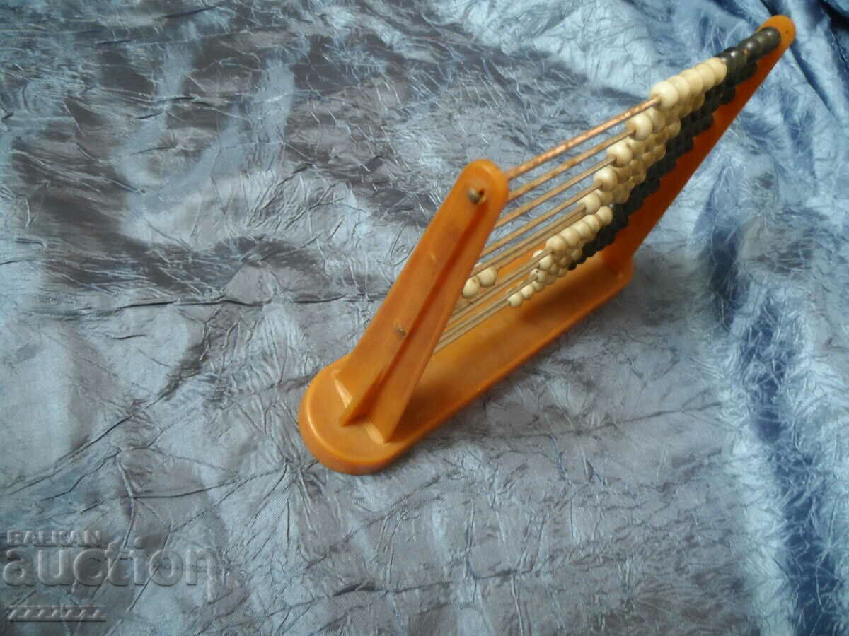 an old children's abacus - 5 an old children's abacus - 5