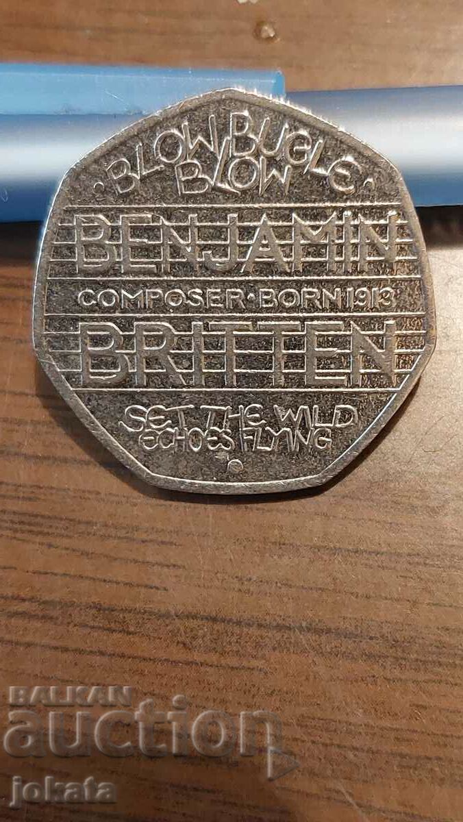 50 pence commemorative