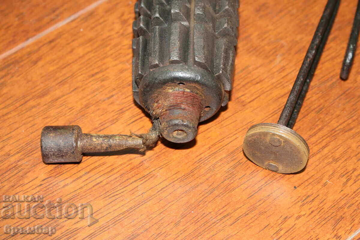 Αυστριακή ασφαλής χειροβομβίδα M15 - Zeitzunder. Α' Παγκόσμιος Πόλεμος - 5 Αυστριακή ασφαλής χειροβομβίδα M15 - Zeitzunder. Α' Παγκόσμιος Πόλεμος - 5