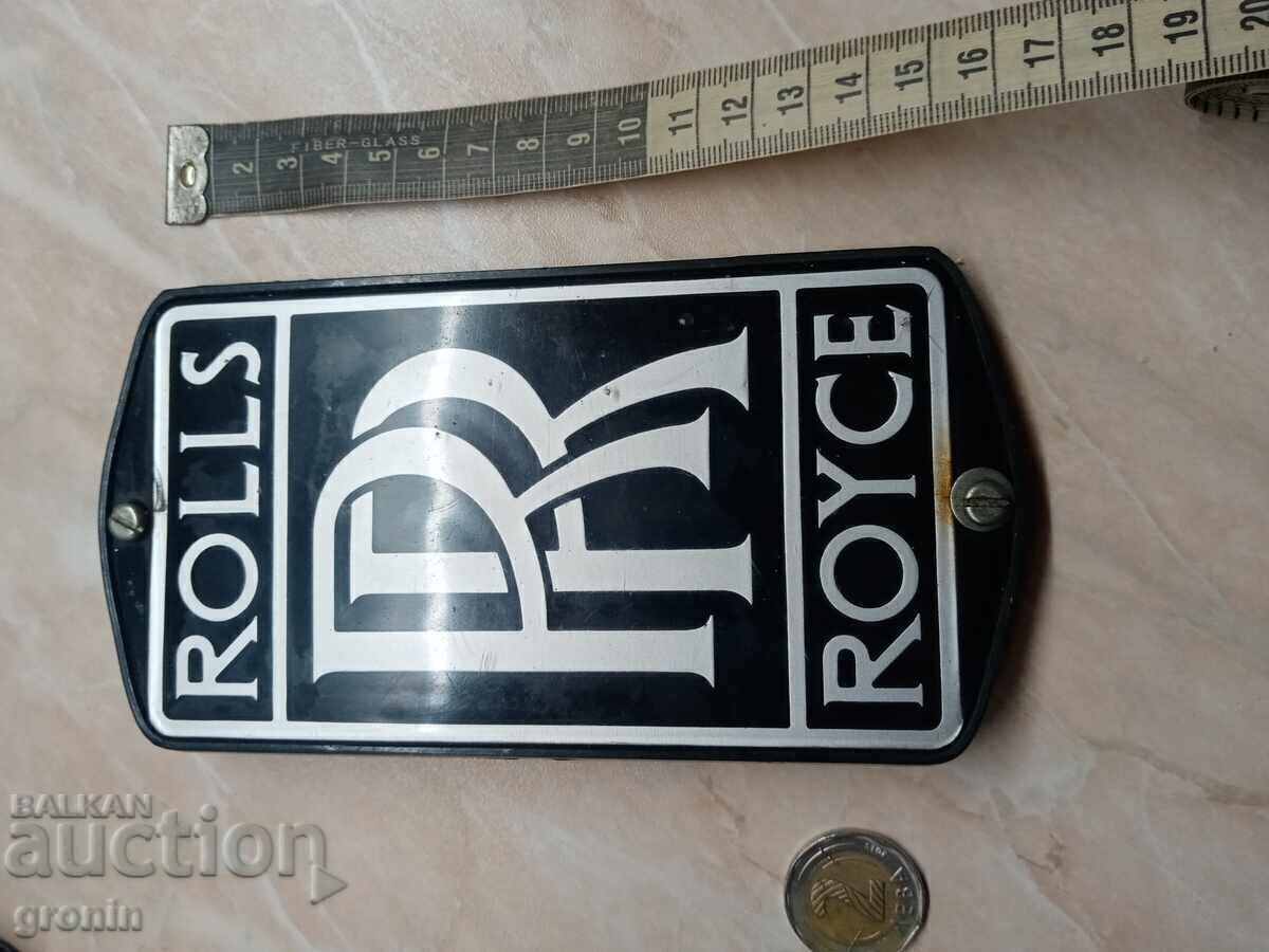Δημοπρασία Έμβλημα, Rolls-Royce, Rolls-Royce, vintage πινακίδα, αυτόματο Δημοπρασία Έμβλημα, Rolls-Royce, Rolls-Royce, vintage πινακίδα, αυτόματο