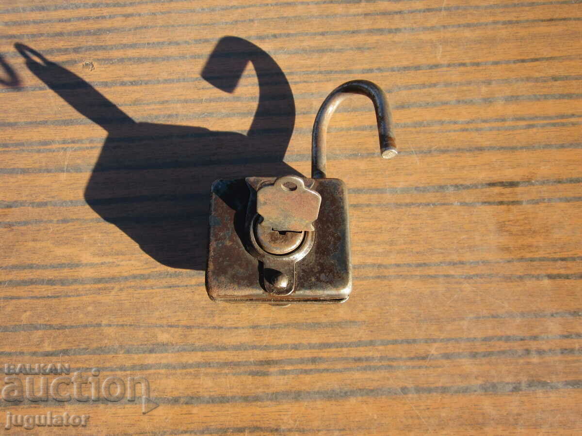παλιό εκλεκτής ποιότητας βουλγαρικό λουκέτο εργασίας με κλειδί - 5 παλιό εκλεκτής ποιότητας βουλγαρικό λουκέτο εργασίας με κλειδί - 5