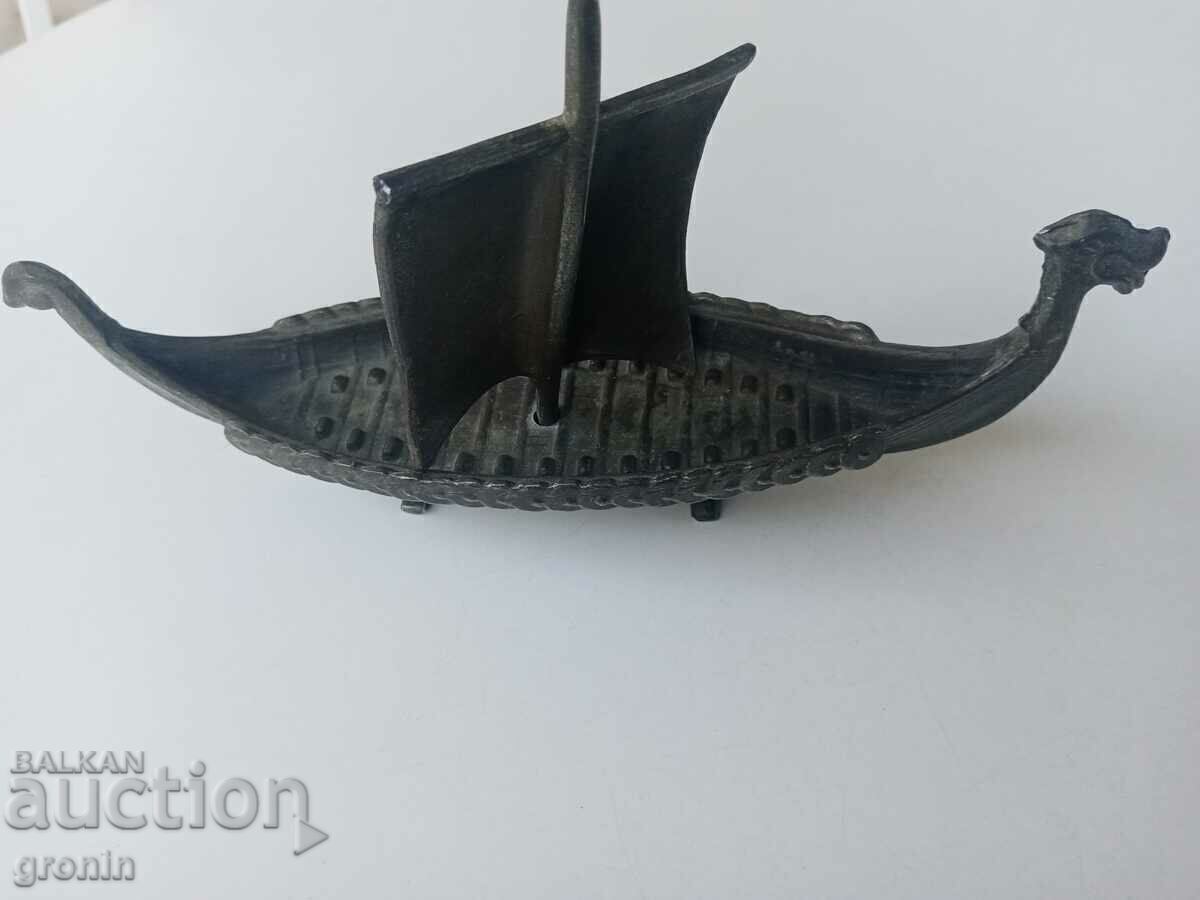 Figura,Navă,vikingă,Danemarca,Copenhaga,Rar - 6