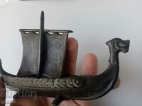 Figure,Viking,ship,Denmark,Copenhagen,Rare