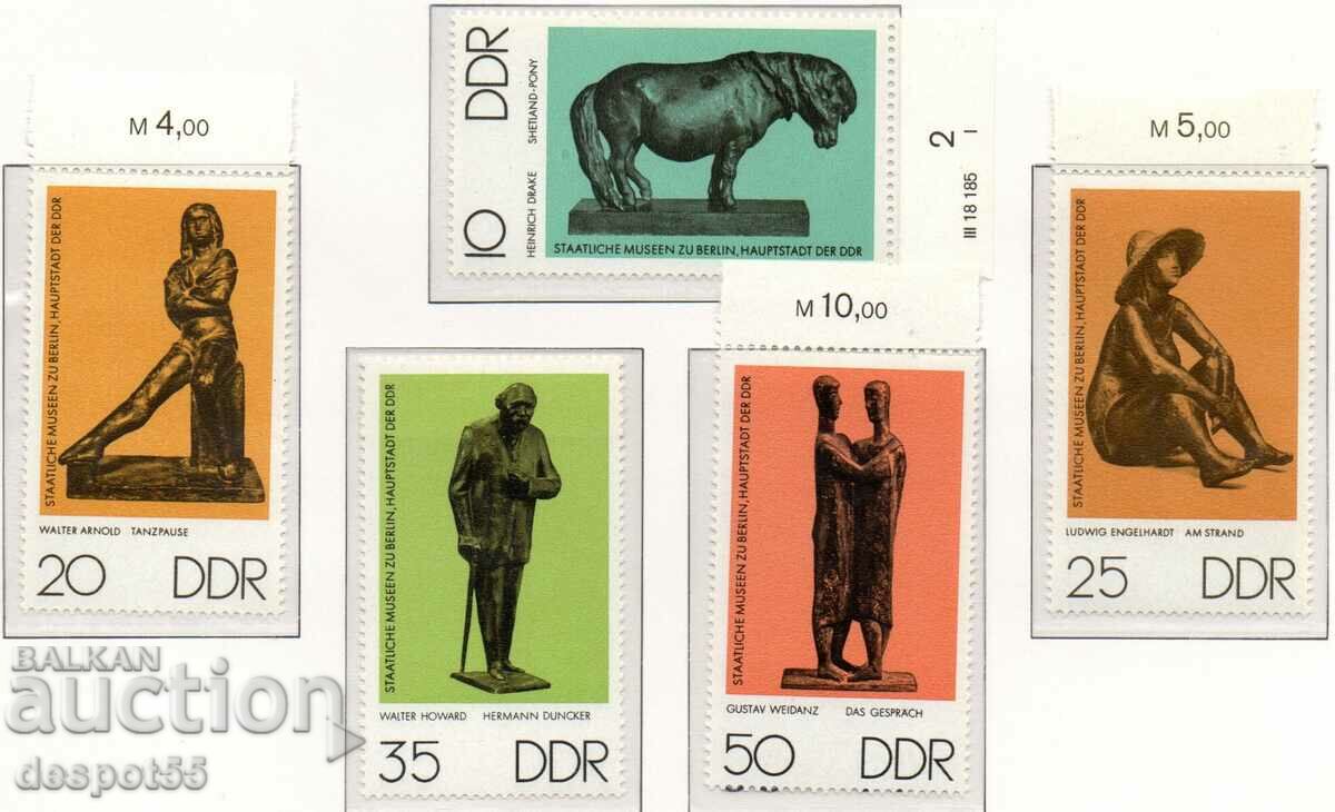 1976. GDR. Museum exhibits.