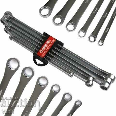 Delivery of Wrenches Extra long star-shaped spanners from 8 to 21 mm 6h. Mar-Pol Delivery of Wrenches Extra long star-shaped spanners from 8 to 21 mm 6h. Mar-Pol
