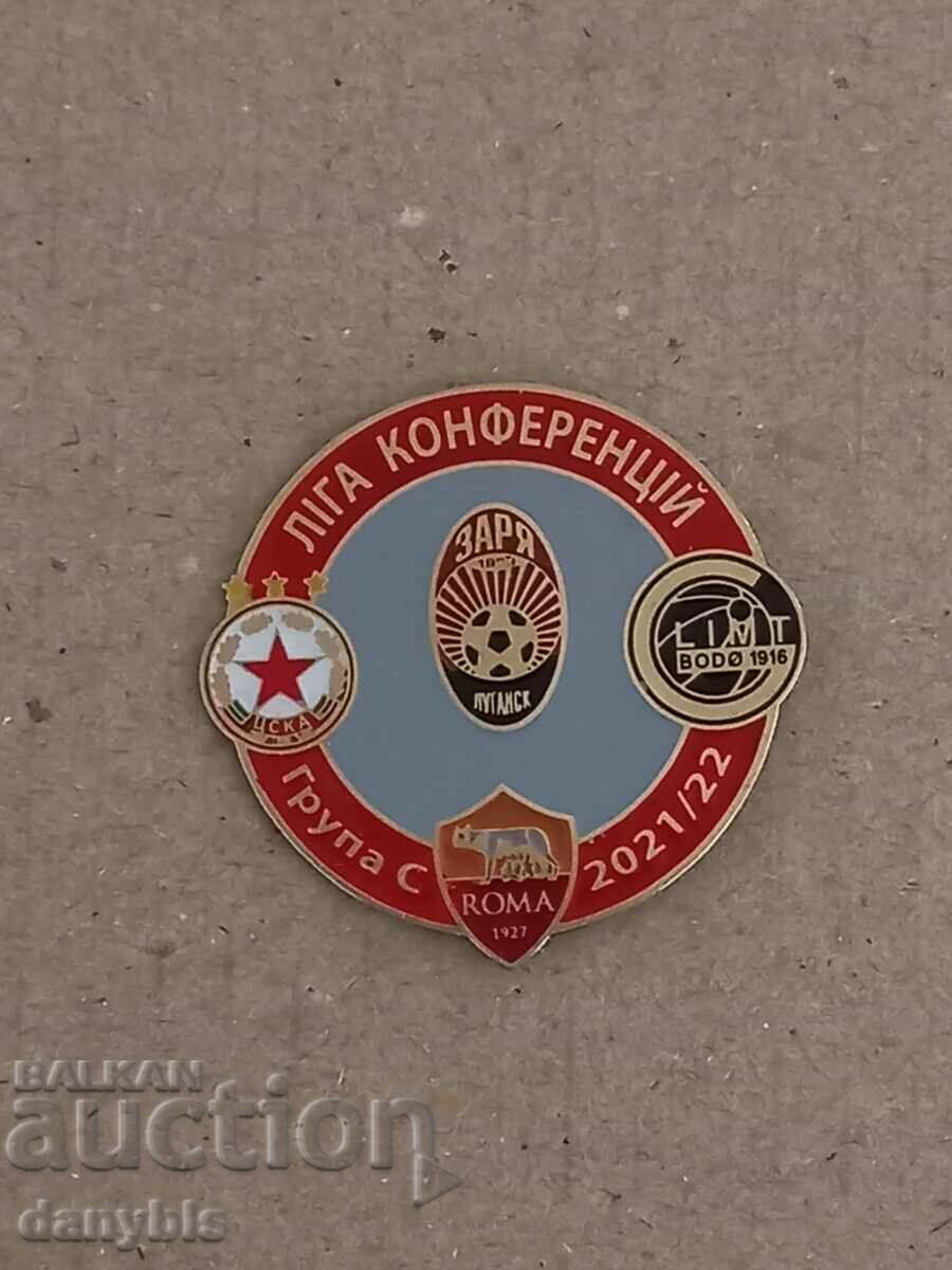 Football Badge - CSKA - Conference League 2021-22