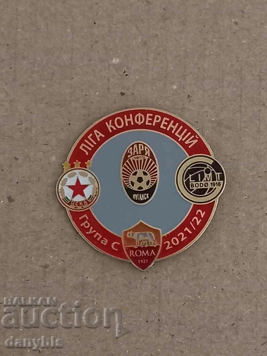 Insigna Fotbal - CSKA - Liga Conferințelor 2021-22