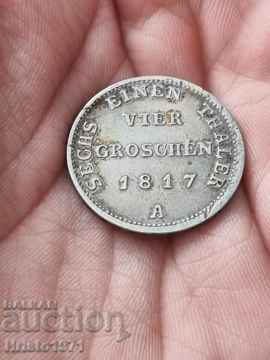 4 groschen 1817 Prussia