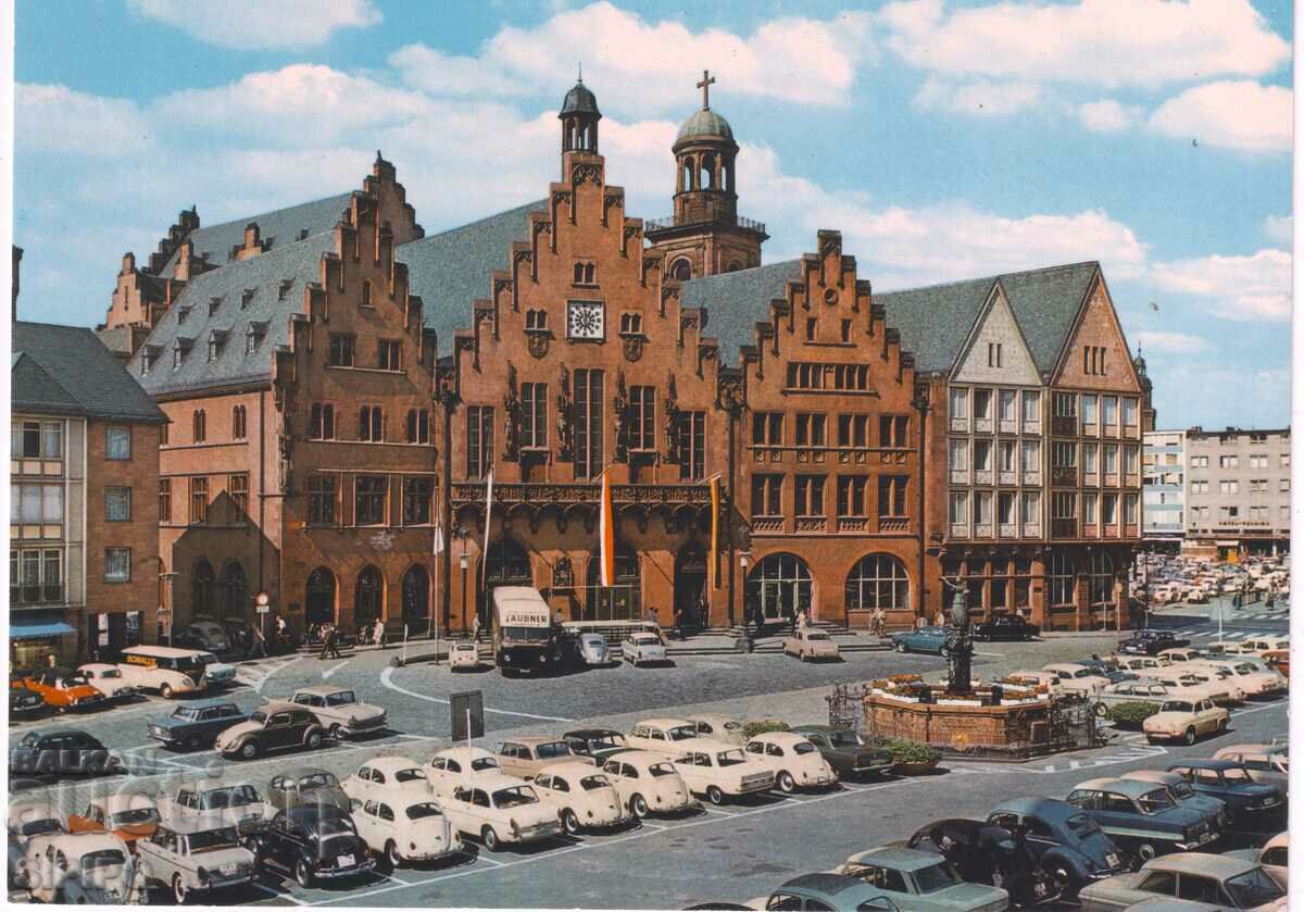 Post office "Frankfurt" 70 Perfect/travelled