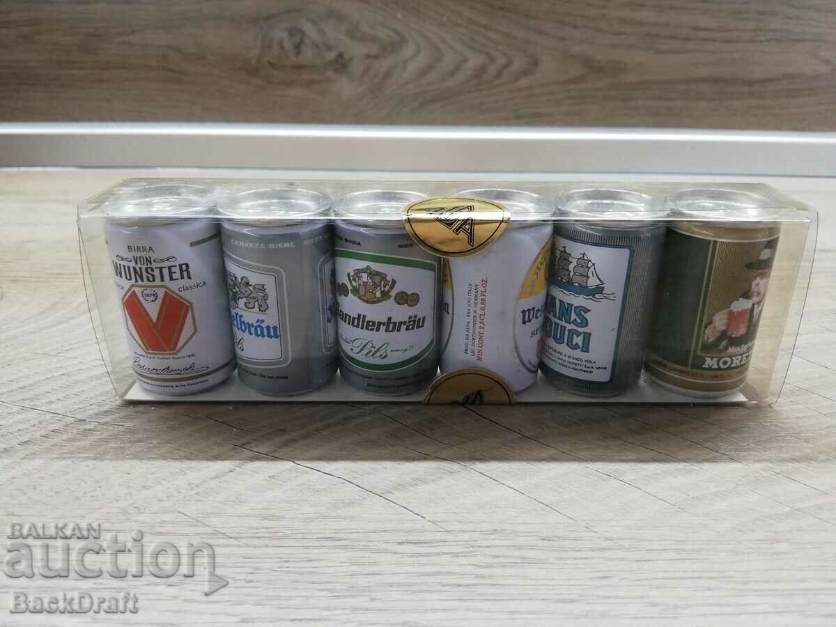 Συλλογή 6 Mini Full Cans, Ken Bira Moretti, Wunster